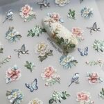 Embroidery Floral Sticker #1 - Image 5