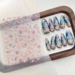 Embroidery Floral Sticker #4