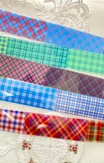 Navy Plaid Foils - Image 3